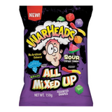 12 x Warheads All Mixed Up Bag 150g