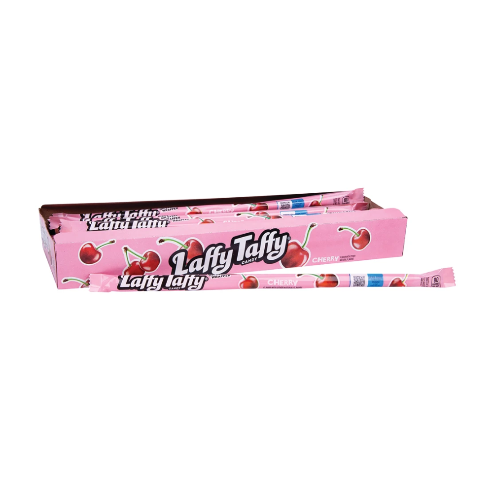 24 Pack x Laffy Taffy Rope Cherry 23g