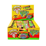 24 x Warheads Taffy Bar 2-In-1 Tropical 42g