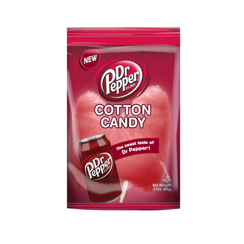 12 Pack x Dr Pepper Cotton Candy 87g