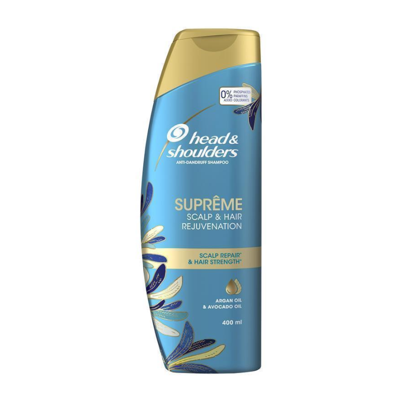 3 Pack x Head & Shoulders Supreme Moisture Anit-Dandruff Shampoo 400mL
