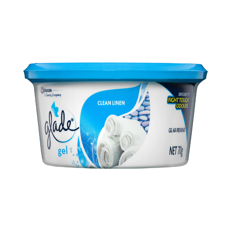 3 Pack x Glade Mini Gel 70g - Clean Linen