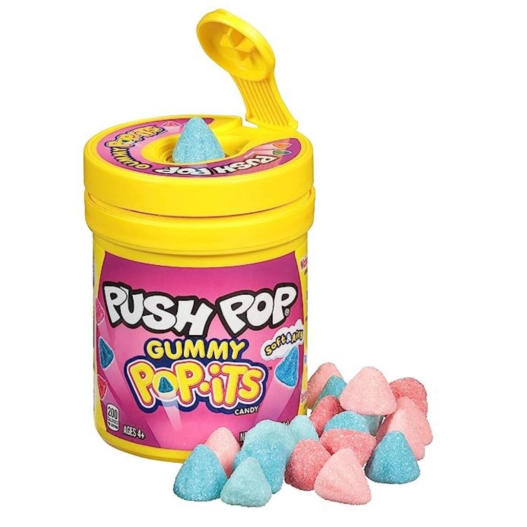 8 x Bazooka Push Pop Gummy Pop-Its 58g