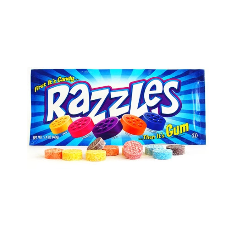 24 Pack x Razzles 40g