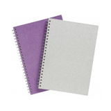 2 x ColourHide A4 My Glitzy Spiral Hardcover Notebook - 160pg - Assorted Colours