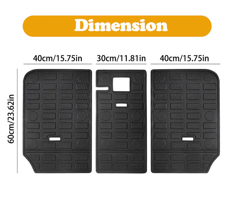 Tesla Model Y Rear Seat Back Cover