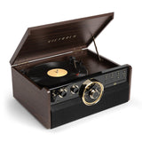 Victrola The Empire 6-In-1 Bluetooth Record Player - Espresso