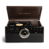 Victrola The Empire 6-In-1 Bluetooth Record Player - Espresso