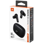 JBL Wave Buds 2 True Wireless Noise Cancelling Earbuds - Black