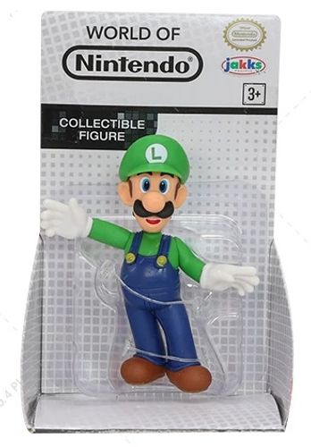 World of Nintendo Luigi Mini Collectable Figurine