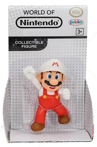 World of Nintendo Fire Mario Mini Collectable Figurine