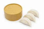 3 Pack Squishy Dumplings with Steamer Case