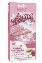 Beyoglu Angel Hair Raspberry White Chocolate with Cotton Candy and Pistachio Cream 170g