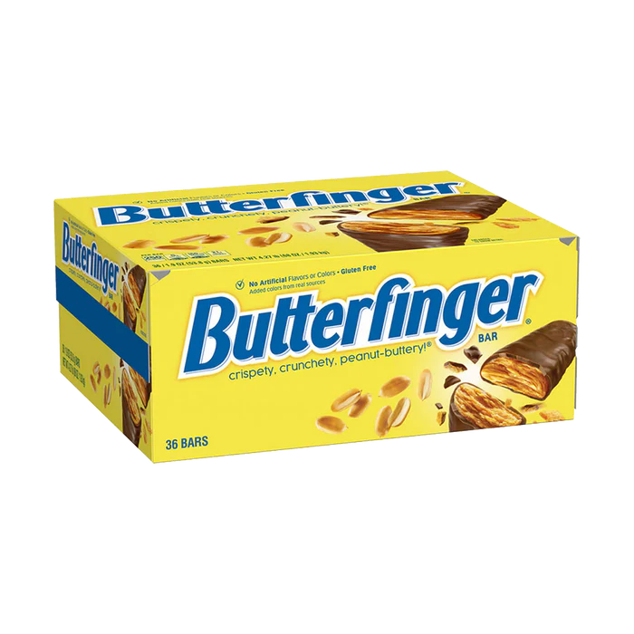 36 x Nestle Butterfinger Bar 54g