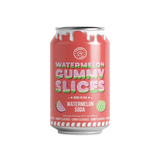 12 Pack x Candy Lips Watermelon Gummy Soda 355ml
