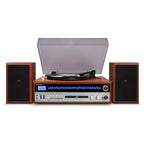Refurbished Crosley 1975T Entertainment System - Walnut