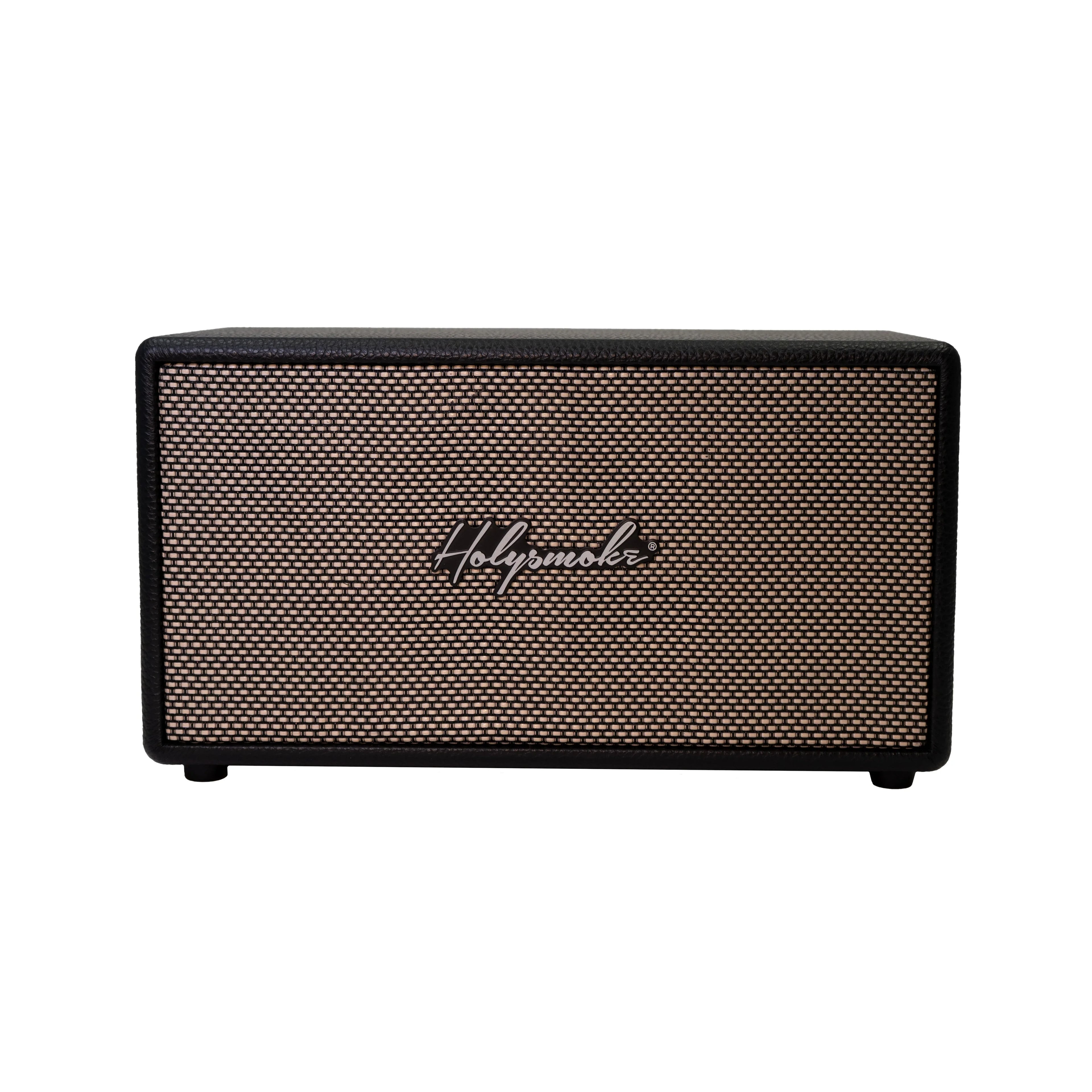 HolySmoke The Larry Retro Portable Bluetooth Speaker - Black - Damaged Box