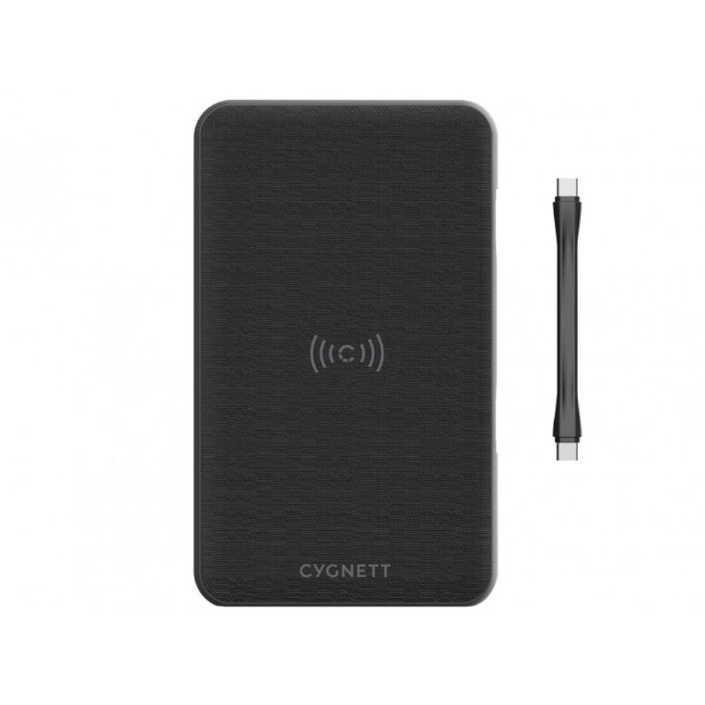 Cygnett ChargeUp Edge+ 27000mAh Wireless Power Bank - Black - Damaged Box