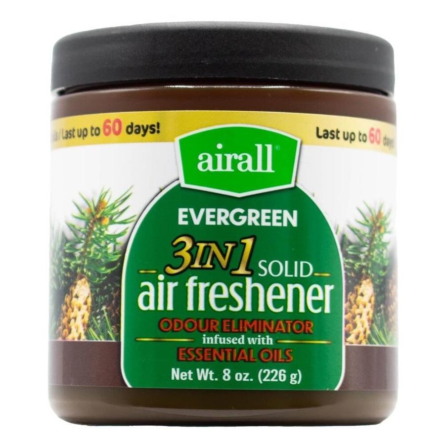 2 Pack x Airall Evergreen 3-in-1 Solid Air Freshener