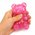 Squishy Glitter Gummy Bear Toy
