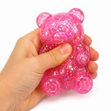 Squishy Glitter Gummy Bear Toy