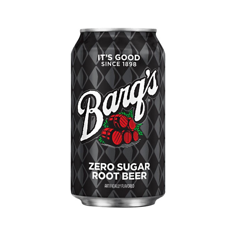 12 Pack x Barq's Root Beer Zero 355ml