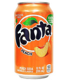 12 x Fanta Peach Soda Can 355ml