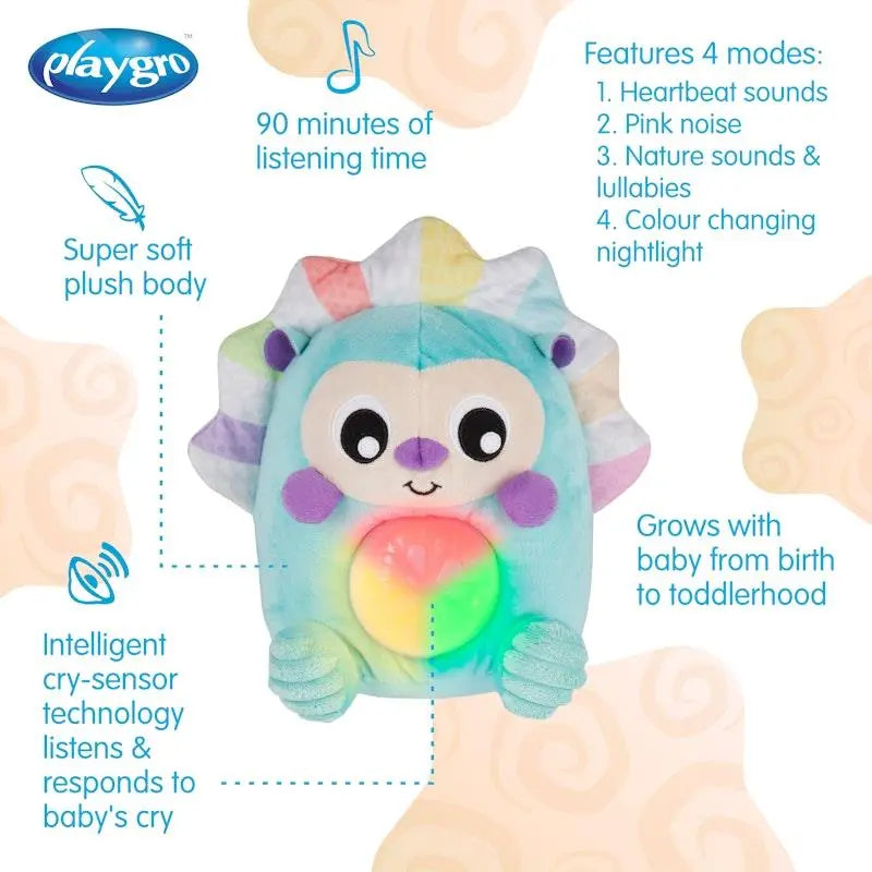 Playgro Dreamtime Soothing Sounds and Lights Hedgehog