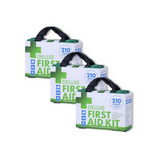 3 x Deluxe First Aid Kit (210 Pieces)