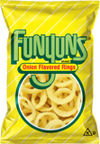 8 x Funyuns Original Onion Flavored Rings 163g