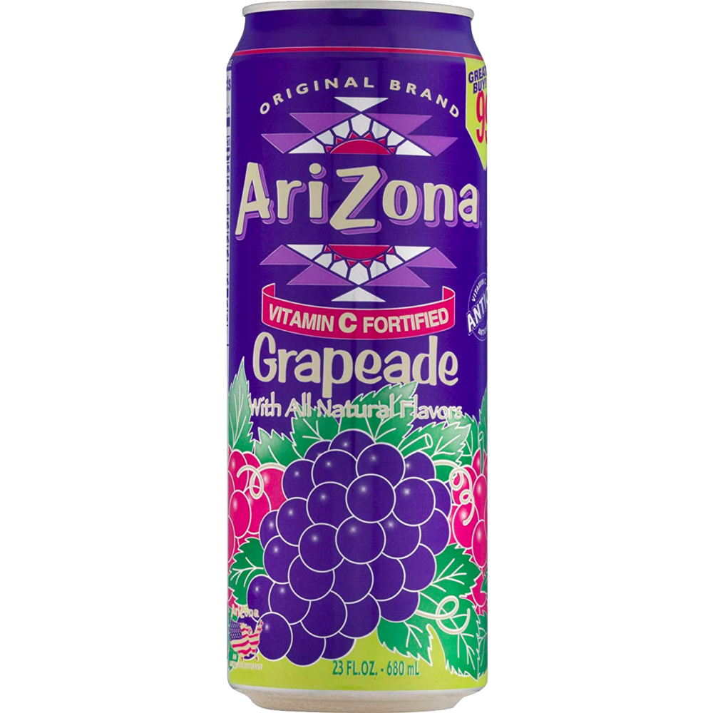 24 Pack x Arizona Grapeade 680ml