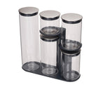 Joseph Joseph Podium Stainless Steel Storage Container Set 5pc