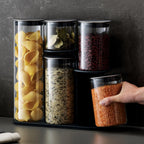 Joseph Joseph Podium Stainless Steel Storage Container Set 5pc