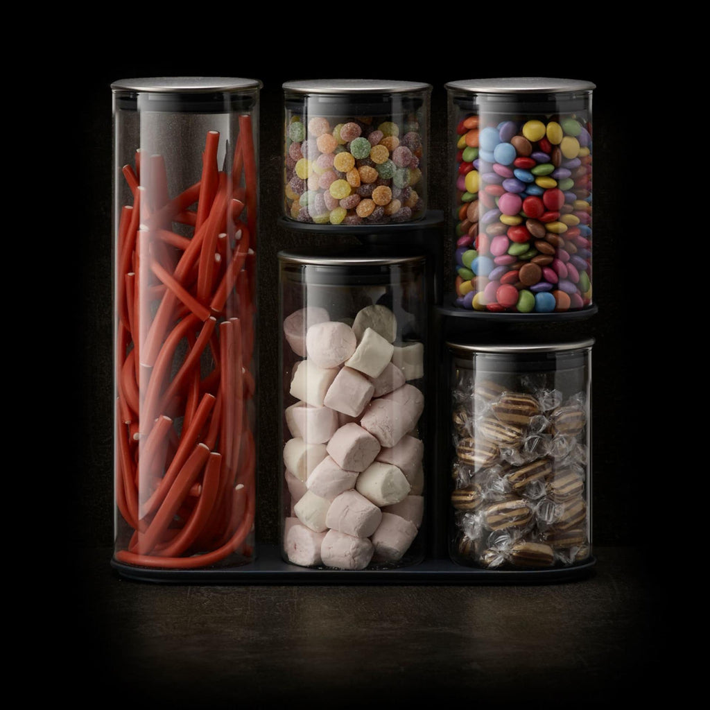 Joseph Joseph Podium Stainless Steel Storage Container Set 5pc