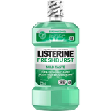 6 x Listerine 250ml Mouthwash Freshburst Mild Taste