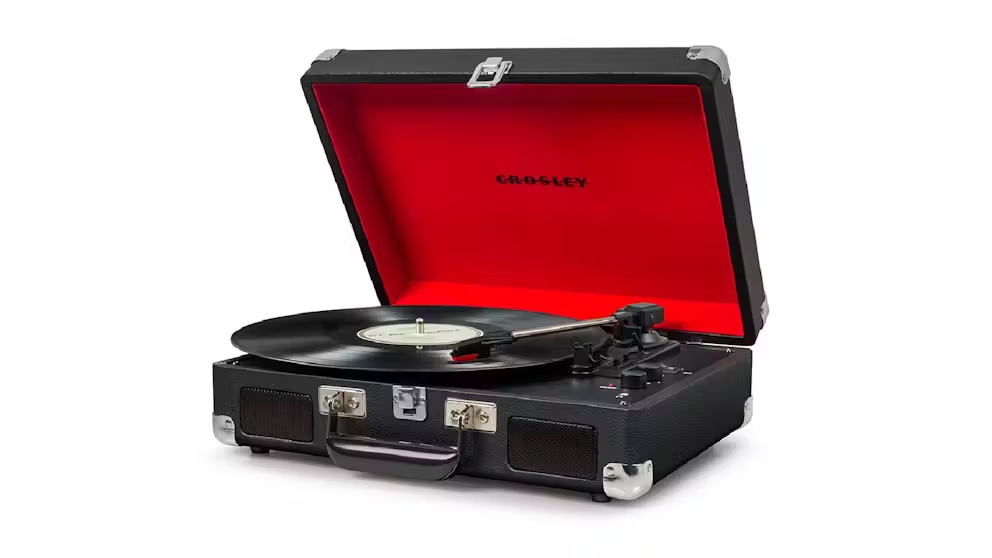 Crosley Cruiser Plus Portable Turntable - Black