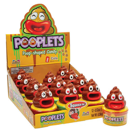 12 x Kidsmania Pooplets 15g