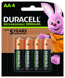 Duracell Rechargeable AA Batteries PK4