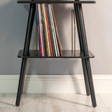 Crosley Cruiser Bluetooth Portable Turntable - Emerald Green + Crosley Entertainment Stand Bundle