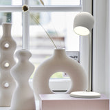 Kreafunk Ellie Lamp W/ Qi Charger And Bluetooth Speaker - White