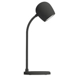 Kreafunk Ellie Lamp W/ Qi Charger And Bluetooth Speaker - Black