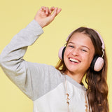 Kreafunk Kids Buzz Bluetooth Headphones W/ Anc - Dusty Rose