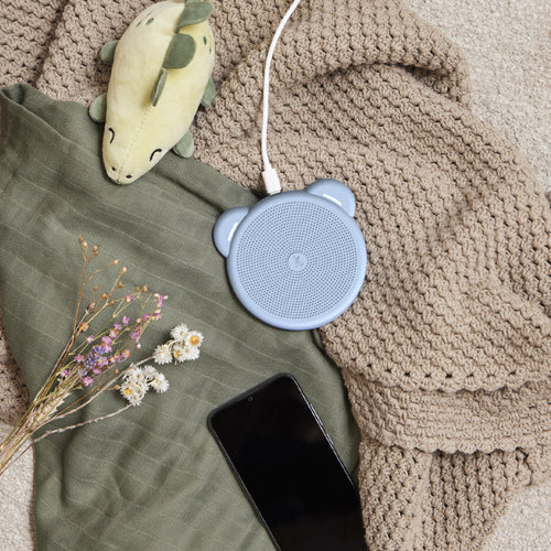 Kreafunk Kids Paddy Wireless Qi Charger 15W - Cloudy Blue