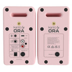 Kanto ORA 100W Powered Reference Desktop Computer Speakers with Bluetooth 5.0 Pink