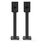 Kanto SX30 30" Tall Fillable Speaker Stands with Isolation Feet - Pair, Black