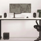 Kanto UKI 100W Desktop Speakers with Bluetooth, USB-C, Headphone out, Sage (Matte Blue), Pair (Copy)