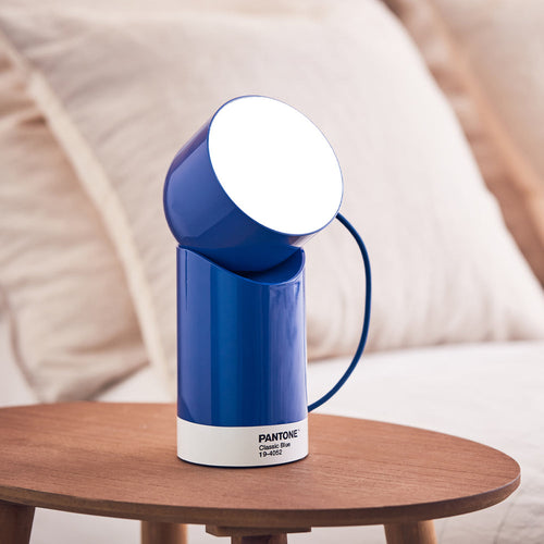 Lexon Orbe Portable Led Lamp With Moving Head PANTONE - Classic Blue