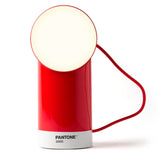Lexon Orbe Portable Led Lamp With Moving Head PANTONE - 2035 Red