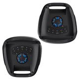 Majority PS100 - Bundled Party Speaker 40w Bluetooth Karaoke-DJ-Party-PA System - Black