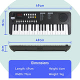 Axus Mini Keyboard 37 Key Keyboard - Black